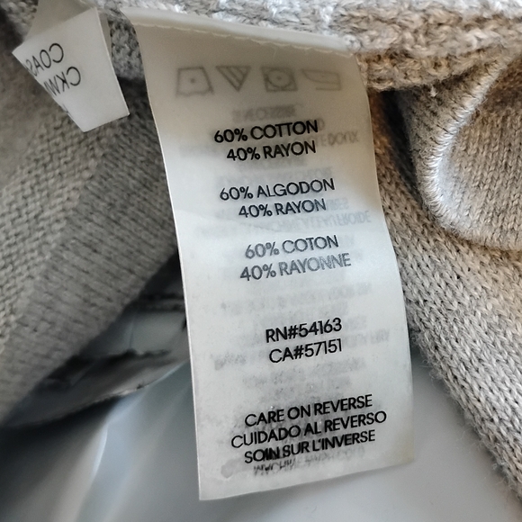 Calvin Klein Open Front Cardigan - Picture 6 of 6